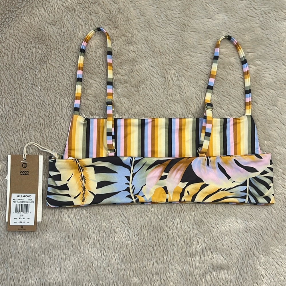 BILLABONG Postcards from Paradise Reversible Bikini Top - Picture 5 of 6